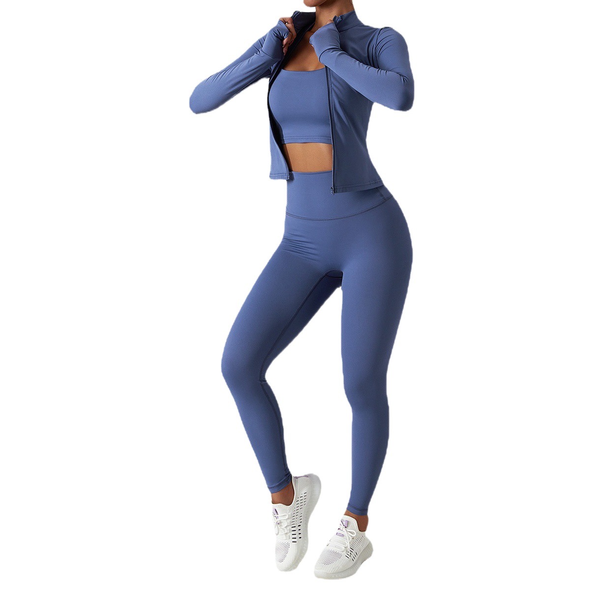 High-Waisted Butt-Lifting Fitness Pants for Women, Tight-Fitting Outdoor Cycling Sports Running Long Pants, Breathable Quick-Dry Yoga Pants 6116
