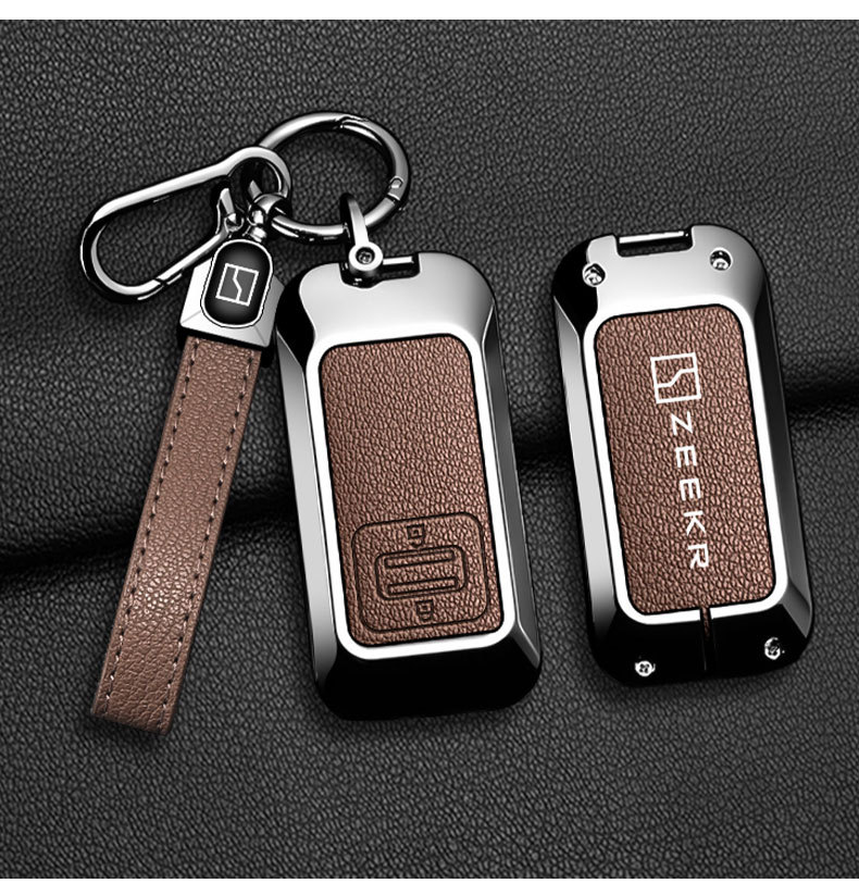 Suitable for Zeekr 001 key case 2026 model Max/Ultra full protection cover Zeekr 9x simple key pouch