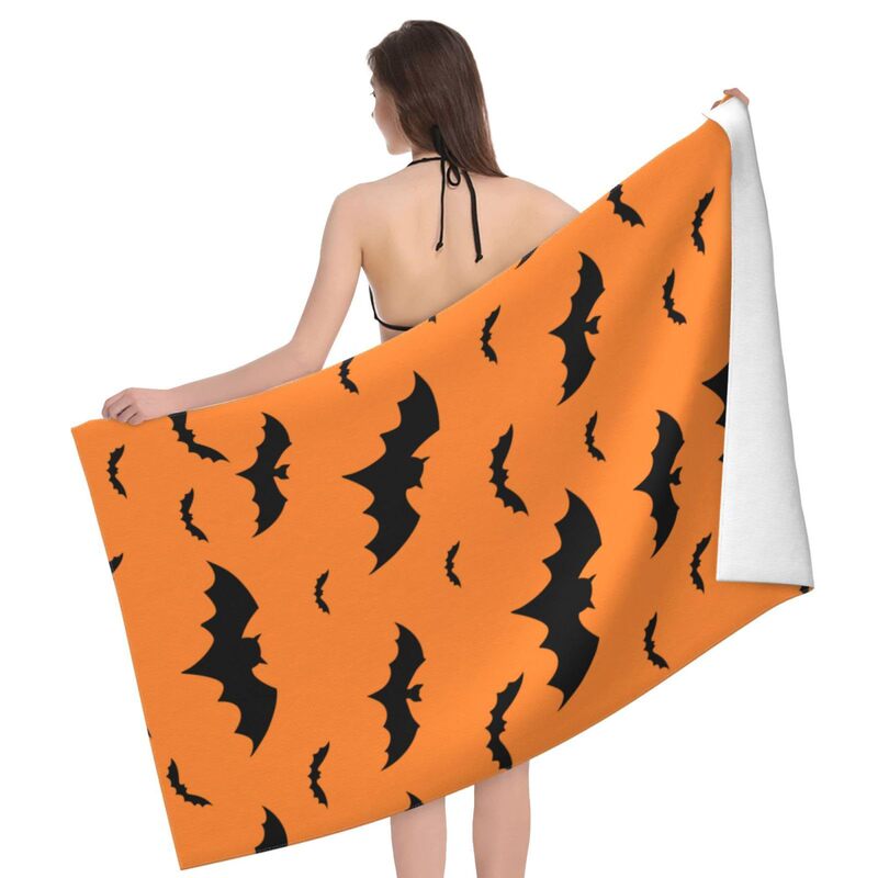 Cross-Border Halloween Horror Bat Beach Towel Decorative Swimming Bath Towel Microfiber Sports Towel Factory Direct Sale Cross-Border Halloween Horror Bat Beach Towel Decorative Swimming Bath Towel Microfiber Sports Towel Factory Direct Sale