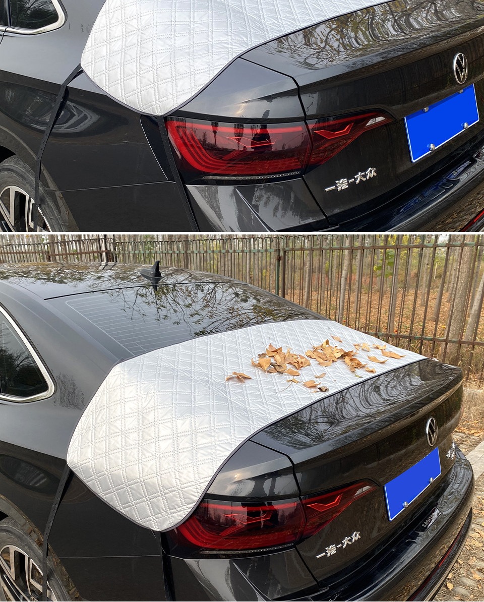 Suitable for car sunshade front windshield wiper groove cover to block falling leaves, dust, bird droppings, and foliage