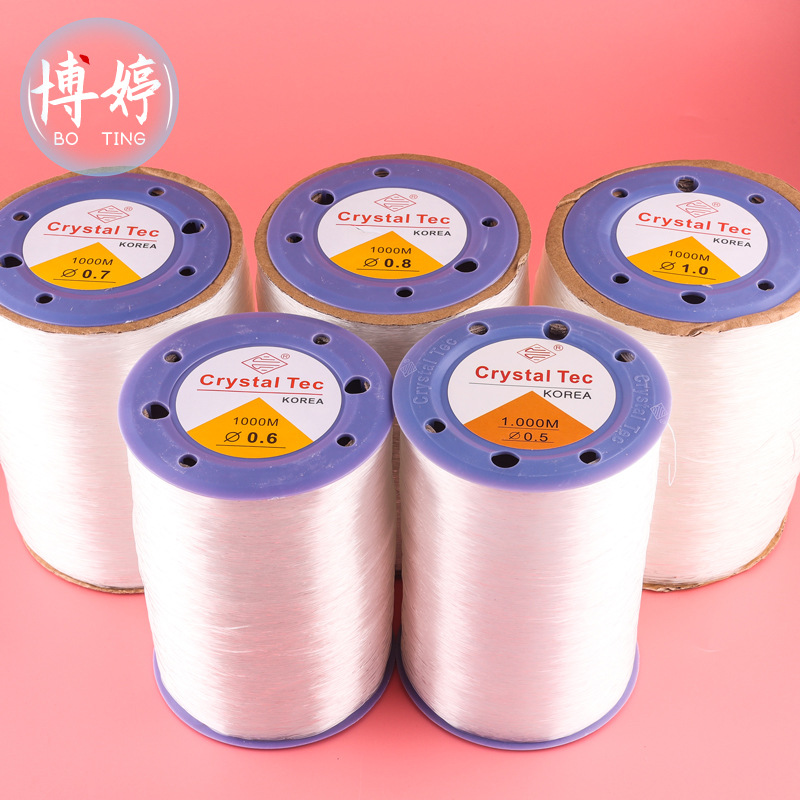 집에서 만든 탄성 라인 DIY 수제 페르시 크리스탈 라인 비즈 탄성 라인 팔찌 페르시 라인 내마모성 슈퍼 탄성