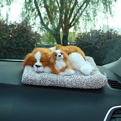 simulation cat ornaments, Car ornaments - large-charlie-mother-and-son