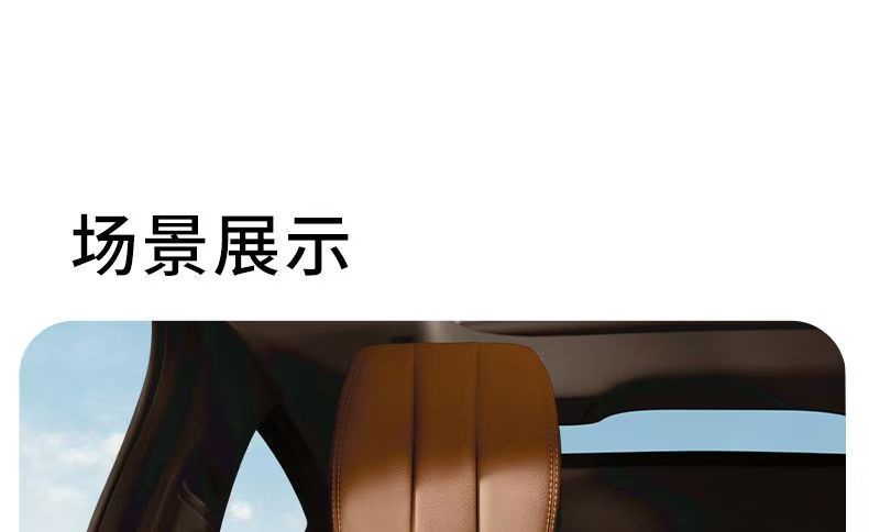 Cross-Border Foreign Trade Car Headrest, Neck Pillow, Lumbar Support, Car Lumbar Cushion, Lumbar Support, Memory Foam Seat Cushion