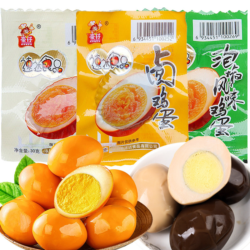 独立小包装鸡蛋制品展示图