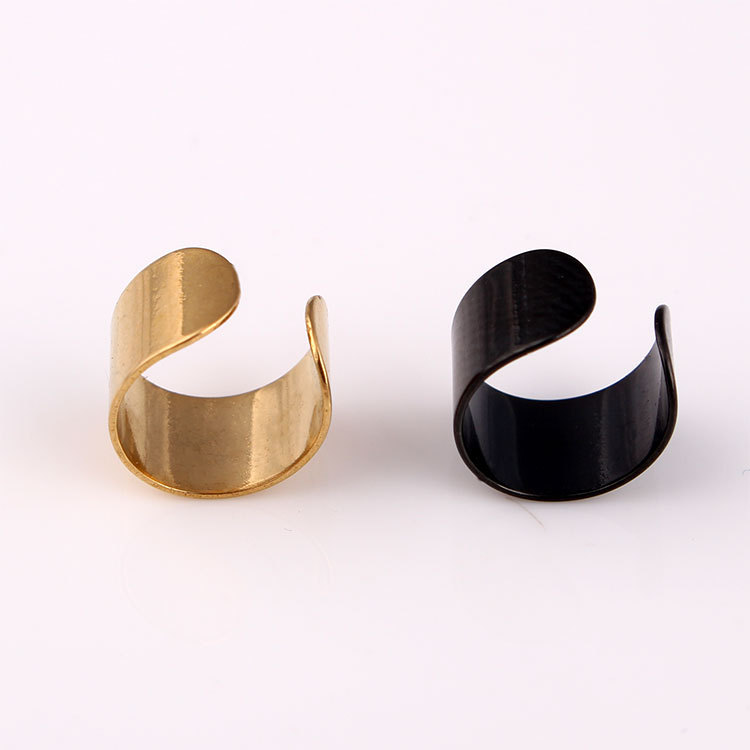 Korean Style Fashion Earrings For Men Titanium Steel Women Non-Pierced Clips Studs Ear Cuffs Wholesale Punk_voghion.com