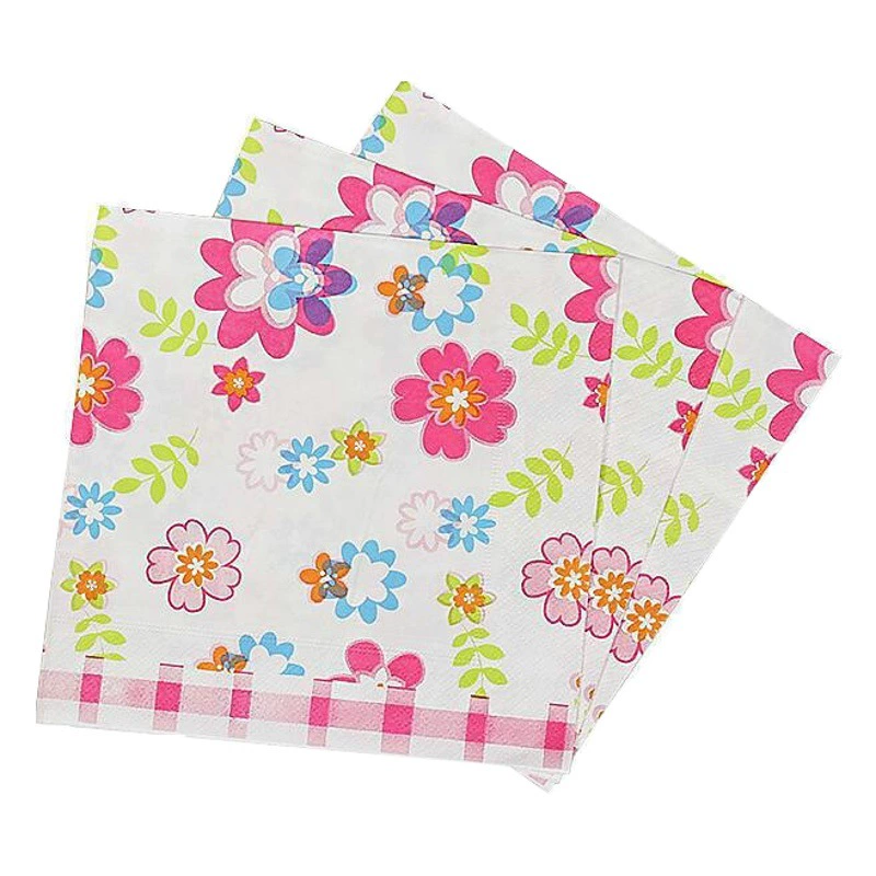 Фабрика прямые поставки салфетки для лица цветной логотип печать родной древесной массы салфетка креативная рекламная ткань