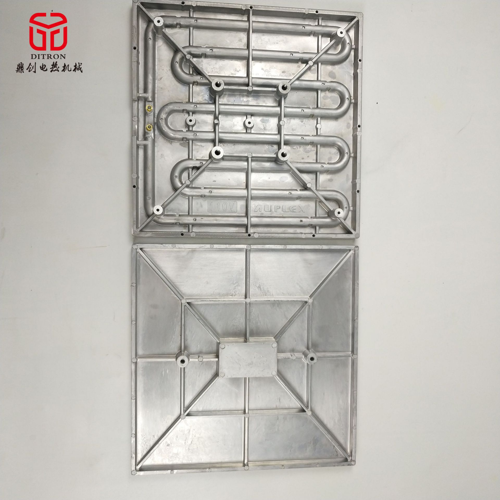 380*380mm铸铝电热板烫画机加热板多种尺寸印花板