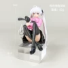Sitting posture Holding Rabbit Girl Pink [Bags]