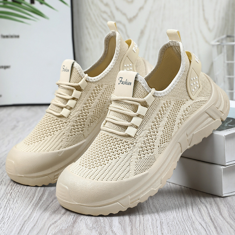 Zapatos Zapatos de Mujer Zapatos de Malla Transpirables de Verano Versátiles Suela Suave Pies Cómodos y No Cansados ​​Zapatos para Correr Zapatos Individuales de Moda Zapatos Deportivos