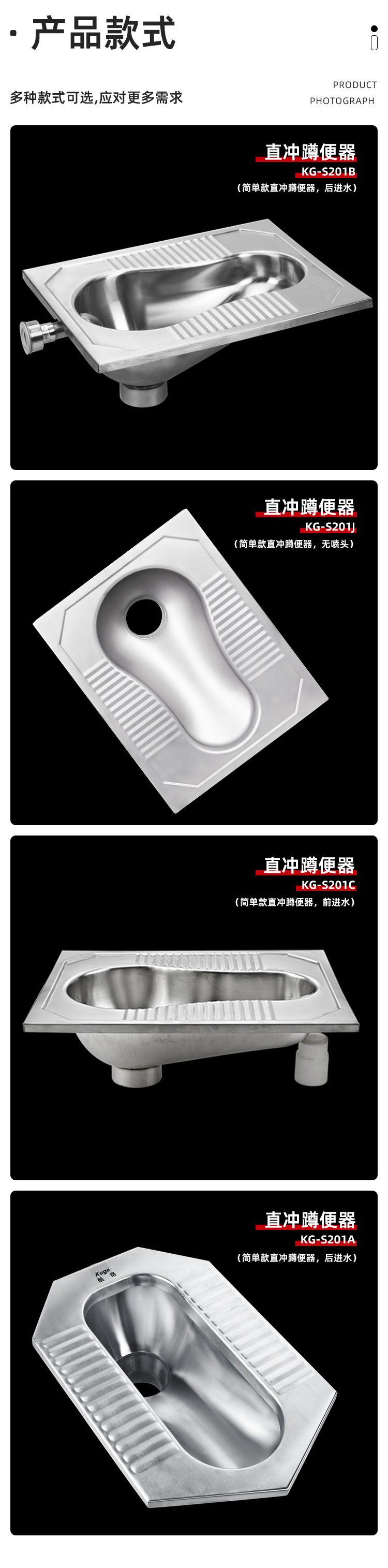 Thickened 304 stainless steel squat toilet, prison, train, bar, shopping mall, anti-odor and durable squat toilet, stainless steel squat toilet undefined