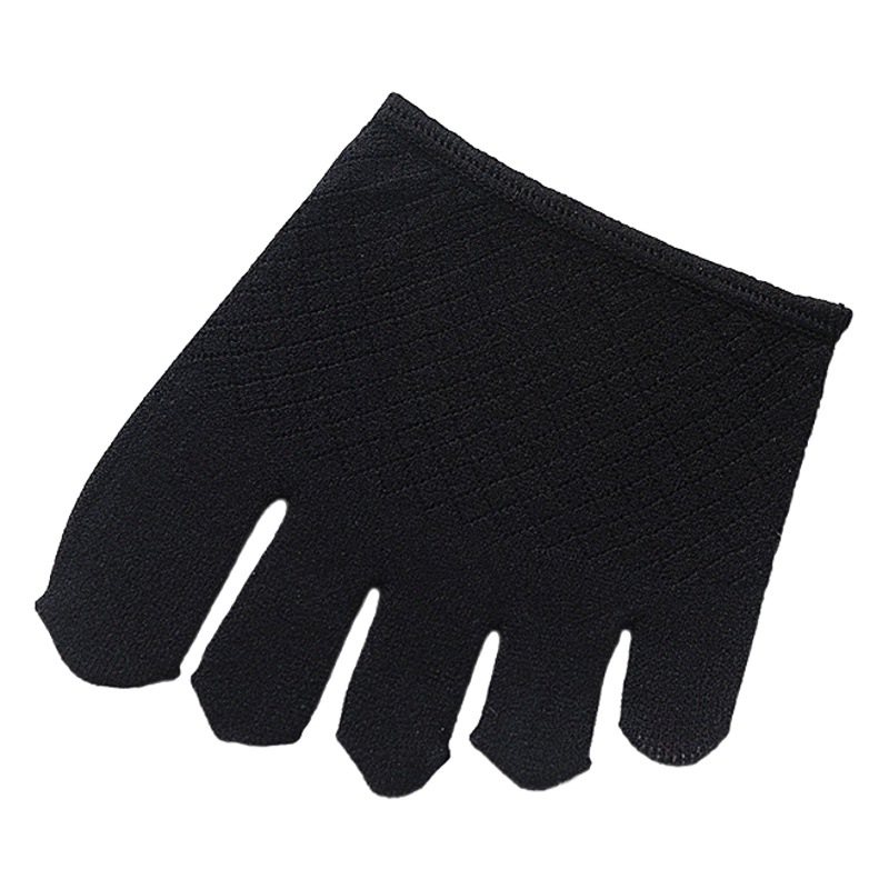 Calcetines de mujer de media palma zapatos de tacón alto calcetines de Palma delanteros medias Calcetines invisibles de cinco dedos sandalias de verano de las mujeres de corte bajo calcetines del dedo del pie