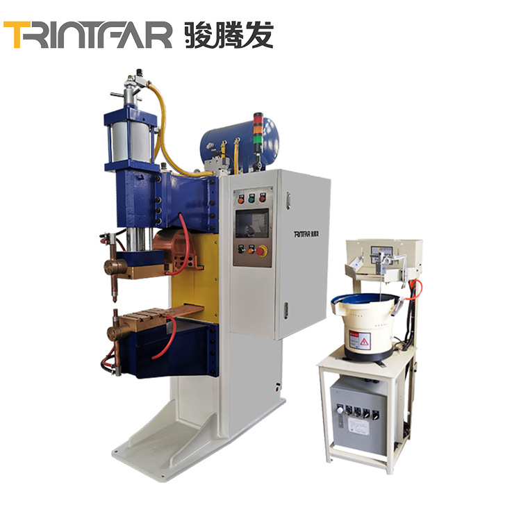 骏腾发 精密点焊机碰焊机气动式冷热镀锌不锈钢螺母钢筋排焊机