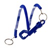 Plastic spring rope P -shaped buckle spring rope Plastic spring rope keychain