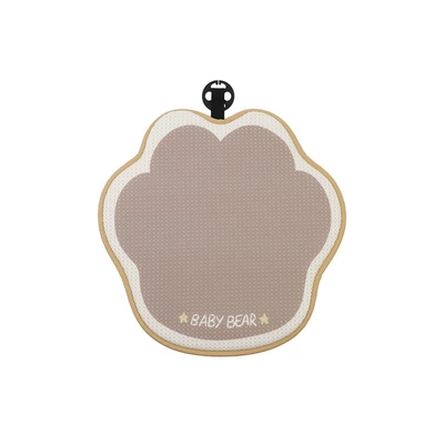 Headrest, Car Cartoon Bear Headrest - honeycomb-cute-brown-bear-cushion-front-row