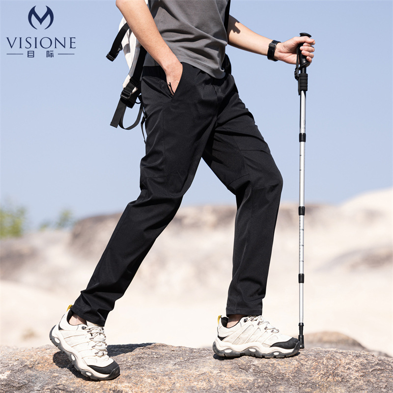 Outdoor Sports Pants Men's Spring and Summer Thin Straight Pants Men's Wear-resistant Hiking Leisure Pants Long Pants