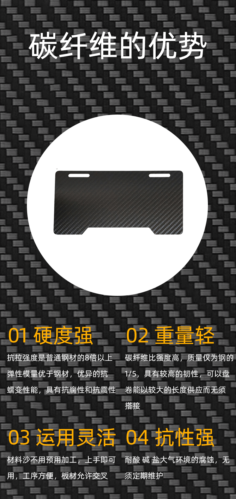 Suitable for Niu Ninebot, carbon fiber license plate, electric scooter dry carbon license plate frame, universal modification, CNC