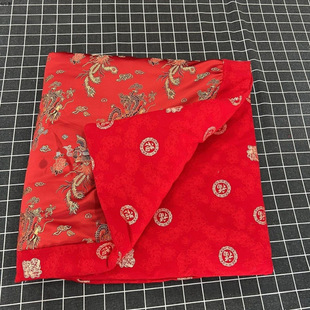 But baby's cuddle, cuddle, red cuddle, cuddle, brocade, hand-thickened, baby's cotton, baby's cotton, free shipping