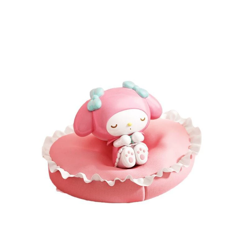 Настольная фигурка Sanrio в позе спящего на диване, кавайная коллекционная, 6 персонажей
