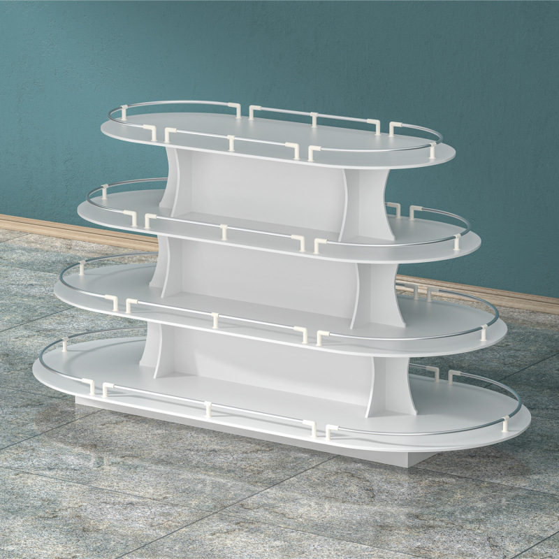 中岛柜展示柜奶粉展柜货柜便利店商场鞋店货架展架木质陈列柜玩具