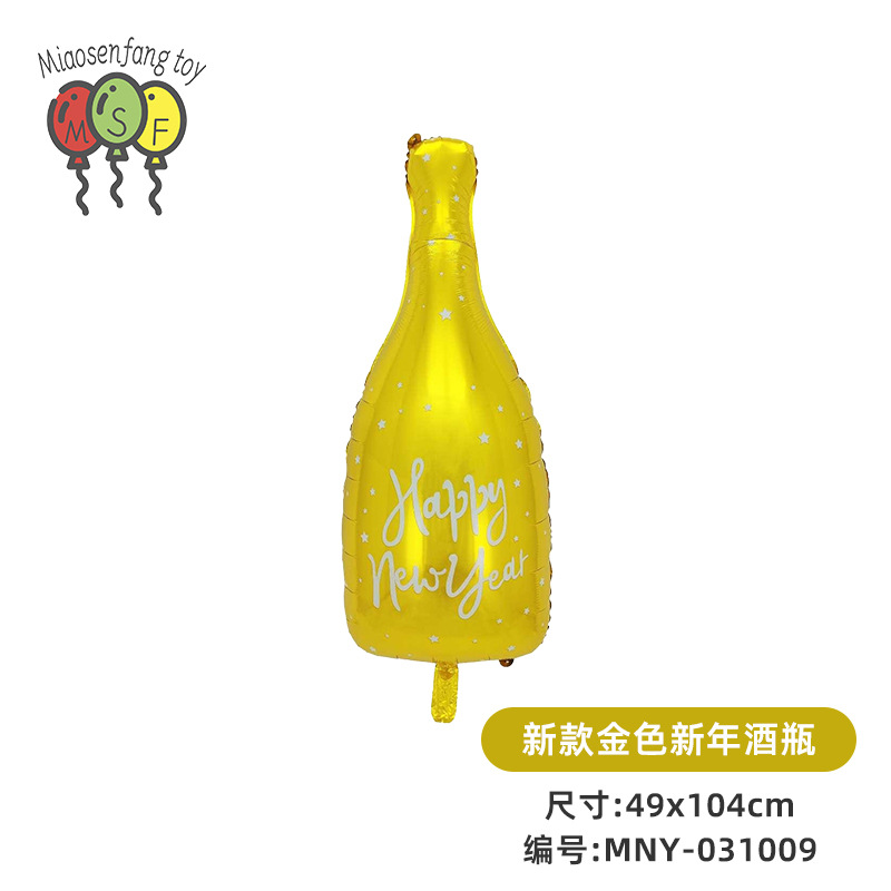 MNY-031009-새로운 황금 새해 와인병