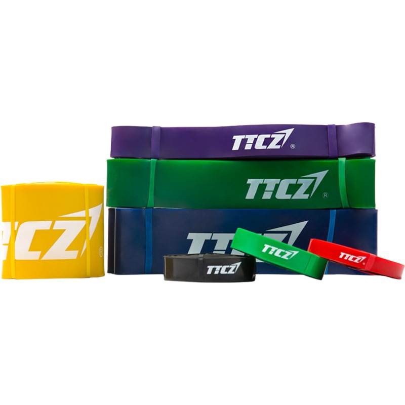 Fitness banda elástica banda de resistencia equipo de entrenamiento de pista y campo anillo de tensión equipo de fitness en casa