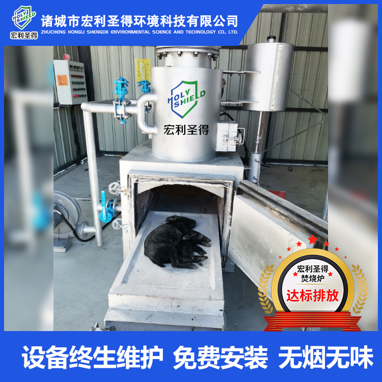 宠物善终焚烧火化炉厂家小型动物焚烧炉环保达标宠物火化机设备