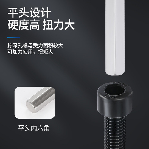 Flat head wrench, hexagonal wrench, hexagonal key set, 9-piece set, nine-piece set, wholesale, hexagonal wrench complete set