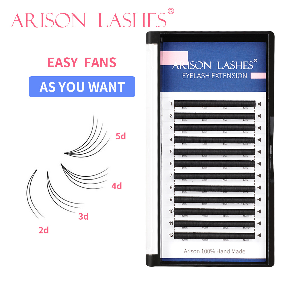 Arisonlashes grensoverschrijdend geënte wimpers camelia easyfan dik geen losse wortel nepwimpers groothandel_voghion.com