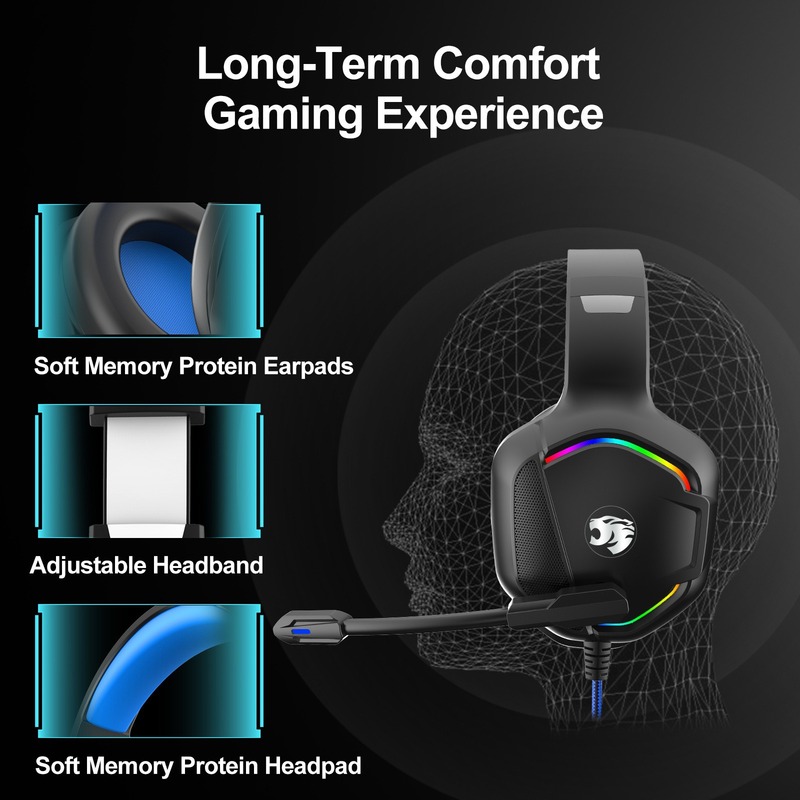 クロスボーダー専用ヘッドセット eスポーツ ゲーム ヘッドセット 有線ラップトップ専用ヘッドセット 工場卸売|undefined