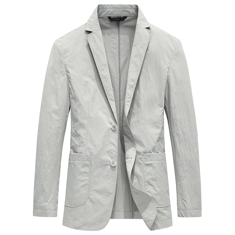Spring thin light trend casual men's classic suit jacket