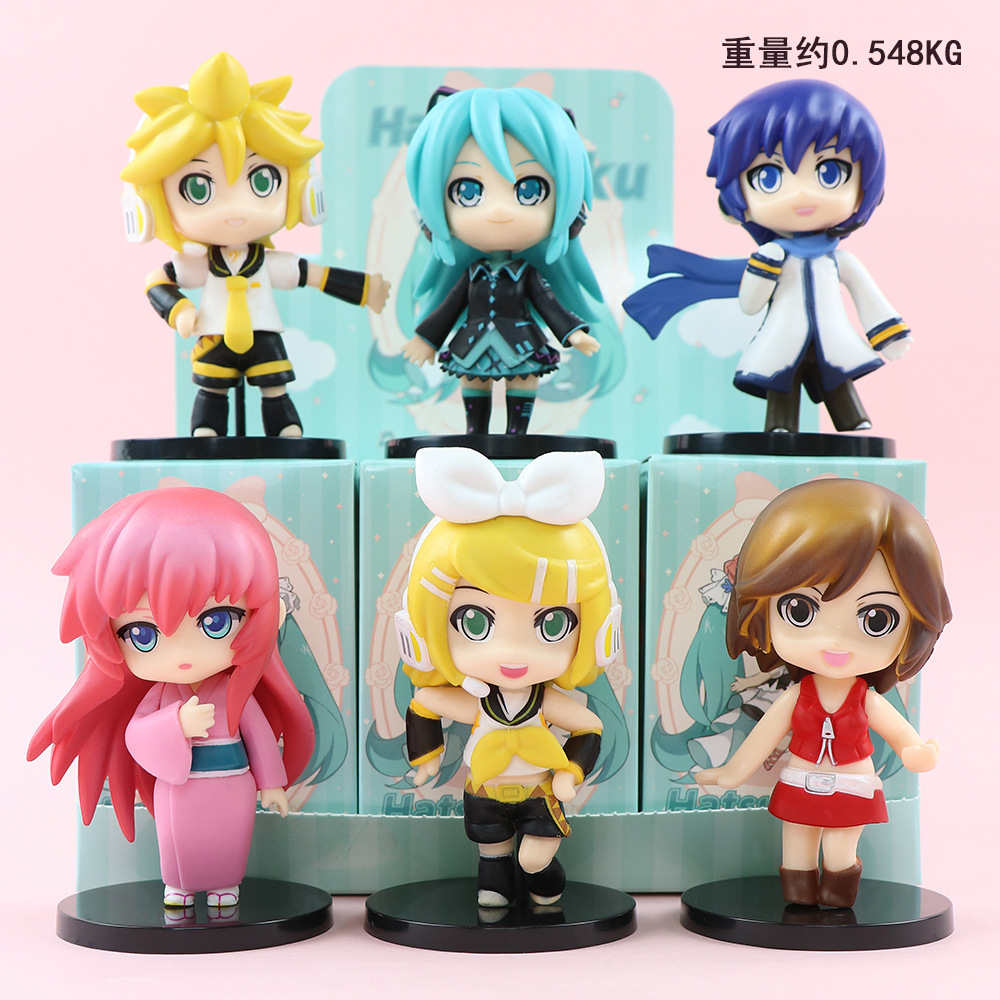 Serie de belleza de la serie Q 3 generación 4 generación 6 muñecas de la caja del automóvil de la serie de belleza de la serie Q mano al por mayor