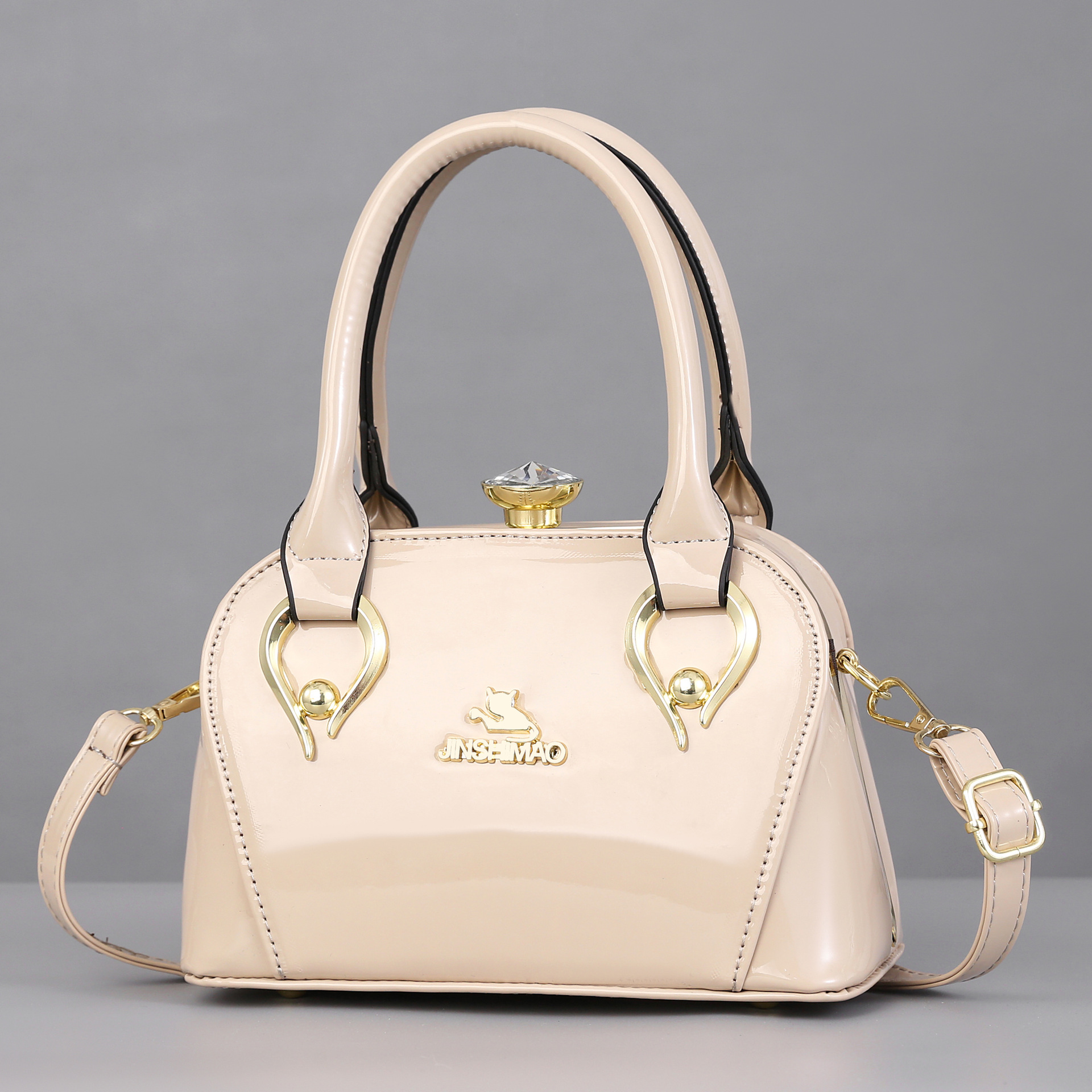 Taizhou bolso de mujer bolso de piel brillante bolso de hombro bolso de moda atmósfera bolso de mujer bolso de cena bolso de mano