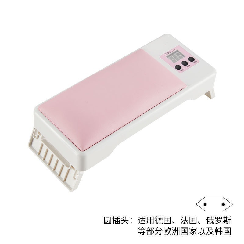 Lámpara de manicura de almacenamiento 268W de alta potencia UV + LED doble fuente de luz pegamento de manicura luz fototerapia inteligente transfronteriza
