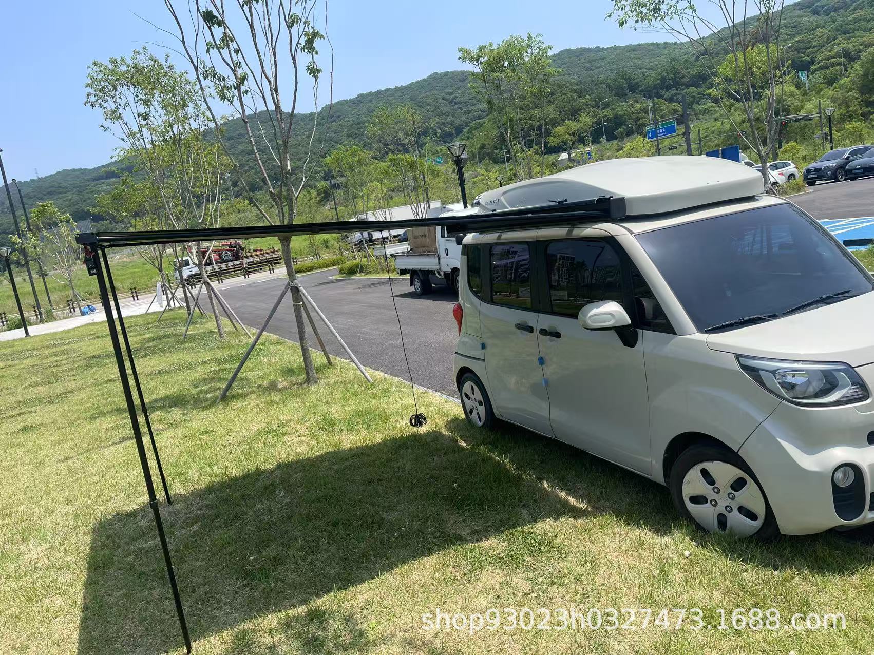 Thickened Side Tent for Outdoor Tents, Windproof and Warm, Suitable for Car and Suv Side Use