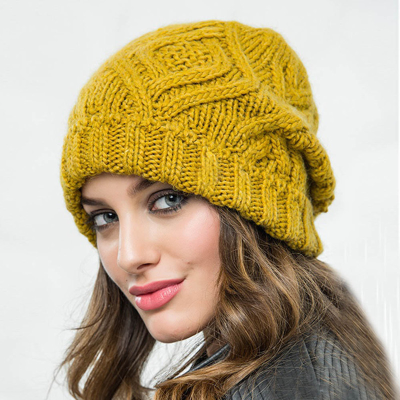 Wholesale Fashionable Autumn and Winter Trendy Hats, Checkered Knitted Wool Diamond-Shaped Cross-Border Women's Hats, Fashionable Knitted Hats Wholesale Fashionable Autumn and Winter Trendy Hats, Checkered Knitted Wool Diamond-Shaped Cross-Border Women's Hats, Fashionable Knitted Hats