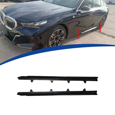 Suitable for Domestic Long-Axis Bmw Electric Car I5 Side Skirt Side Spoiler Version Mp Model Abs Material Easy to Install