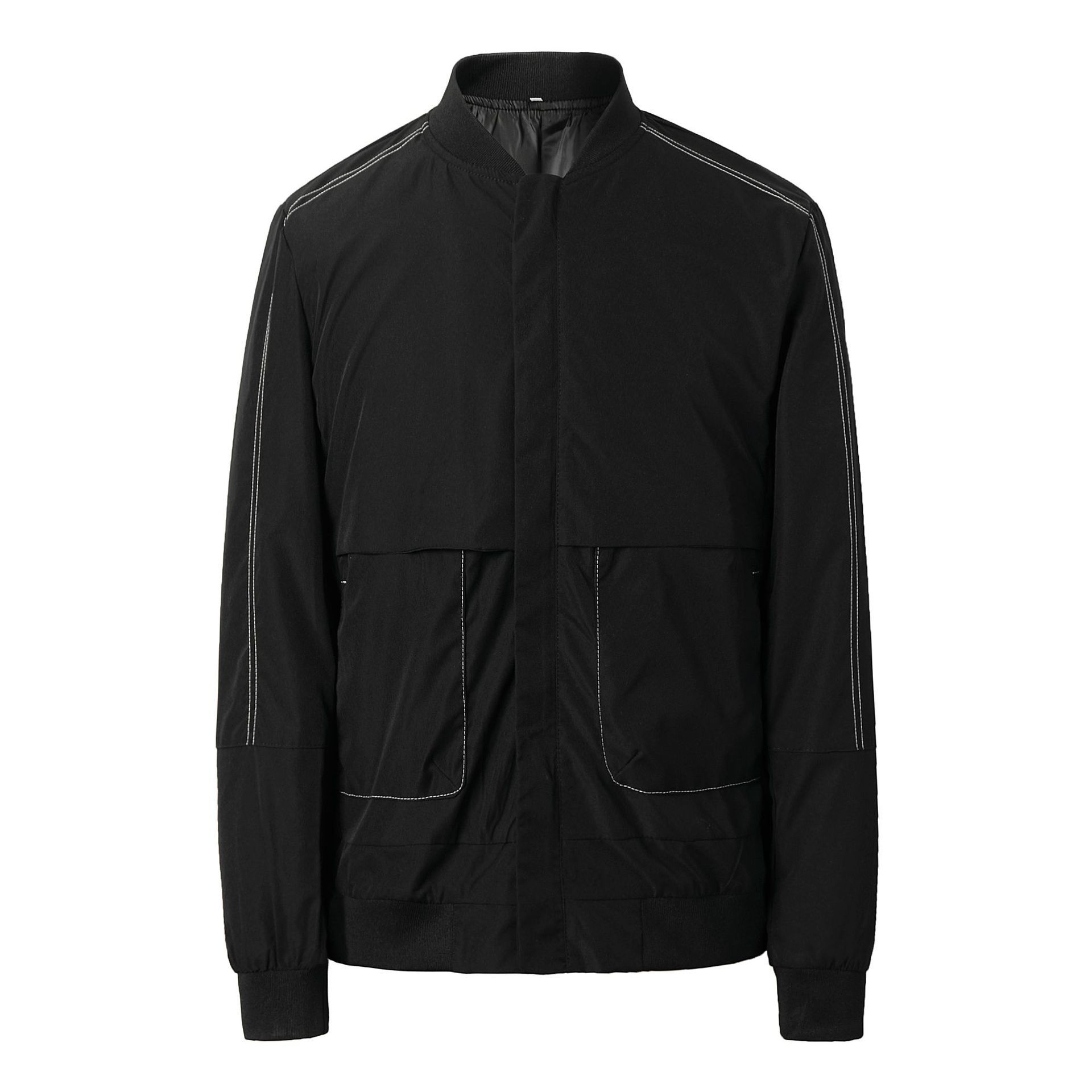 2021 new pattern Foreign trade work clothes Jacket man Spring jacket leisure time Stand collar Korean Edition motion Self cultivation coat