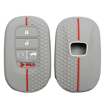 Static Rod/Key Bag — key case - gray-red-line