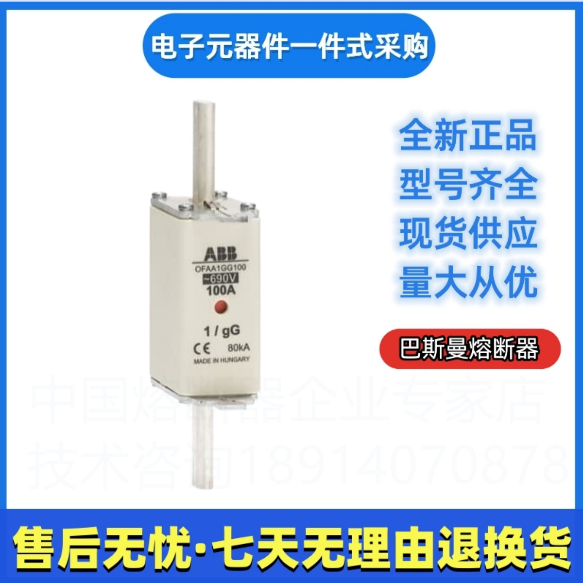 ABB熔断器   OFAA1GG35   OFAA1GG40      NH1