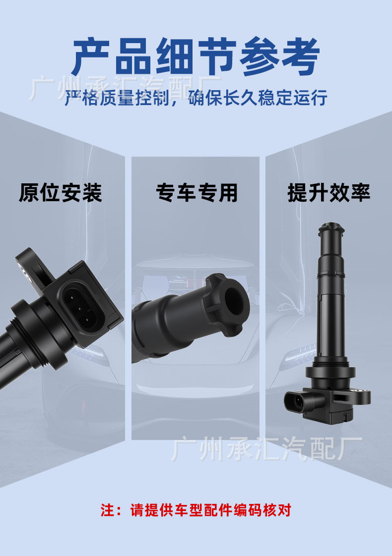 1721012900 Is Suitable for Renault Samsung Sm5 Sq5 Hyundai Elantra Sonata Ignition Coil