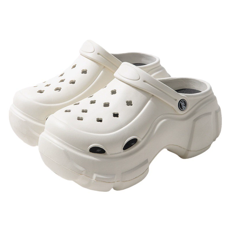 EVA Mix and Match Инфракрасная одежда из ПВХ, летняя модная обувь в пещере, толстая подошва, увеличенная высота, Нескользящие милые сандалии с героями мультфильмов для женщин