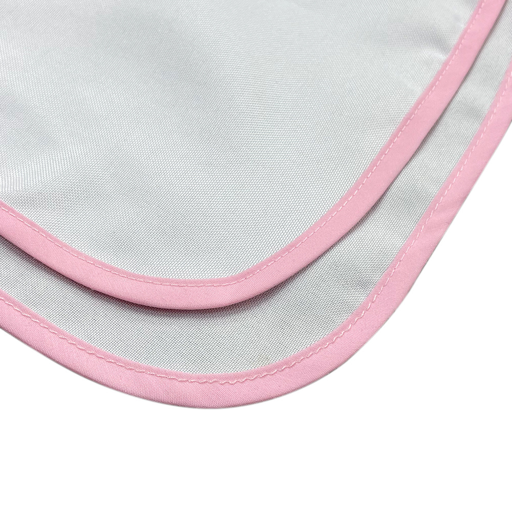 Impresión de transferencia térmica los niños babero DIY personalizado saliva toalla material en blanco suministro directo fábrica