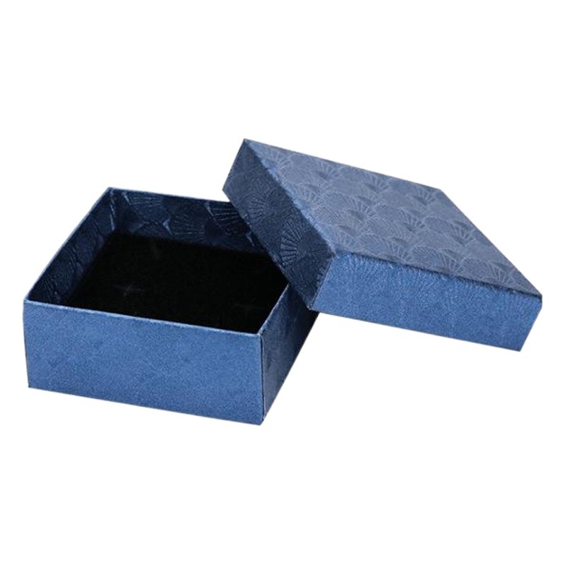 Caja de anillo de alta gama anti-colisión anillo caja de joyería de acero inoxidable anillo de acero de titanio joyería al por mayor