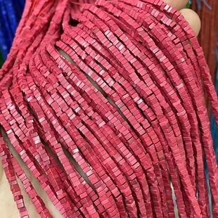 ��ɫɺ���t �ۉ���ʯ �����θ�Ƭ 1X2MM  DIY �Ʒ������ Beads