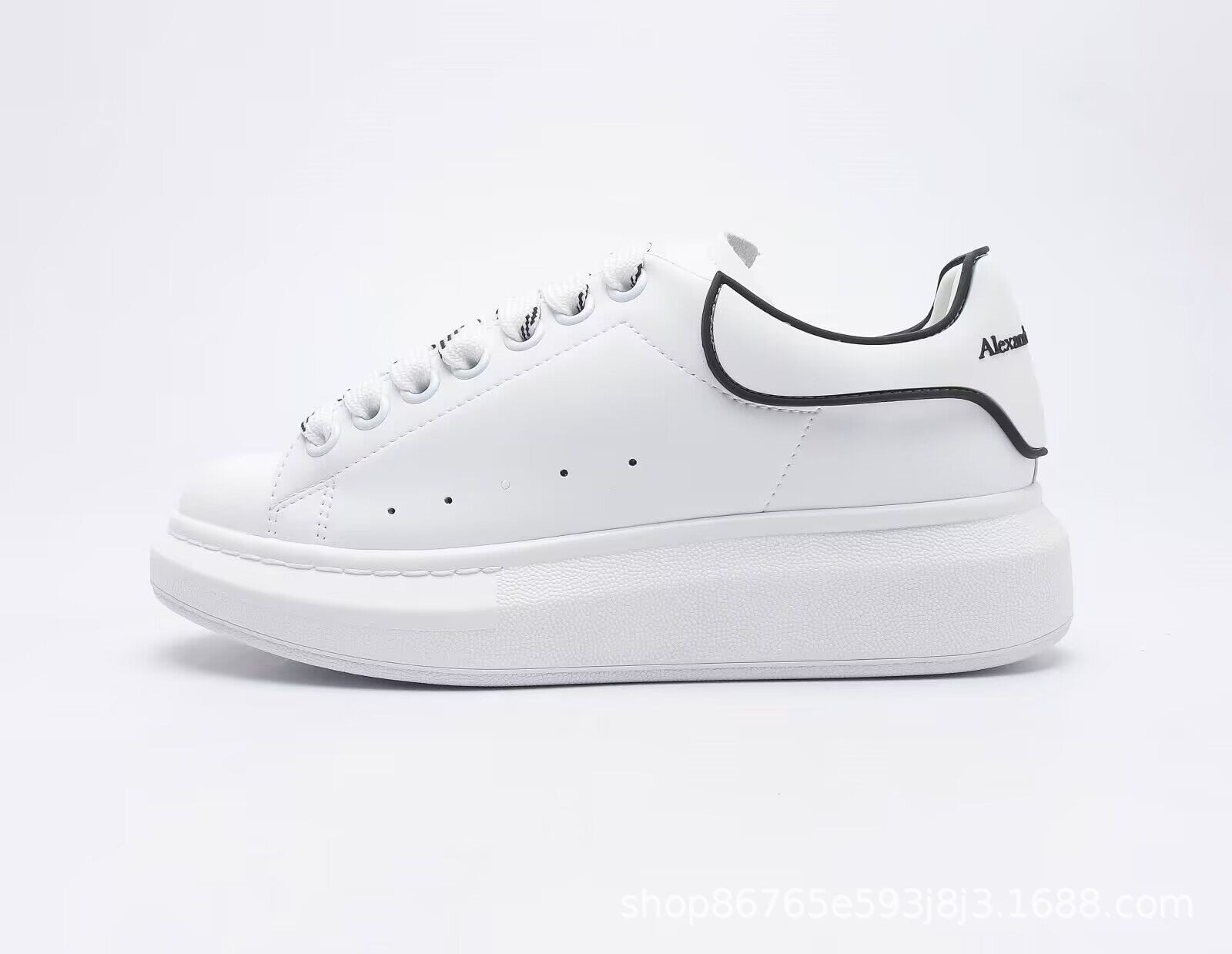 Black and white tail