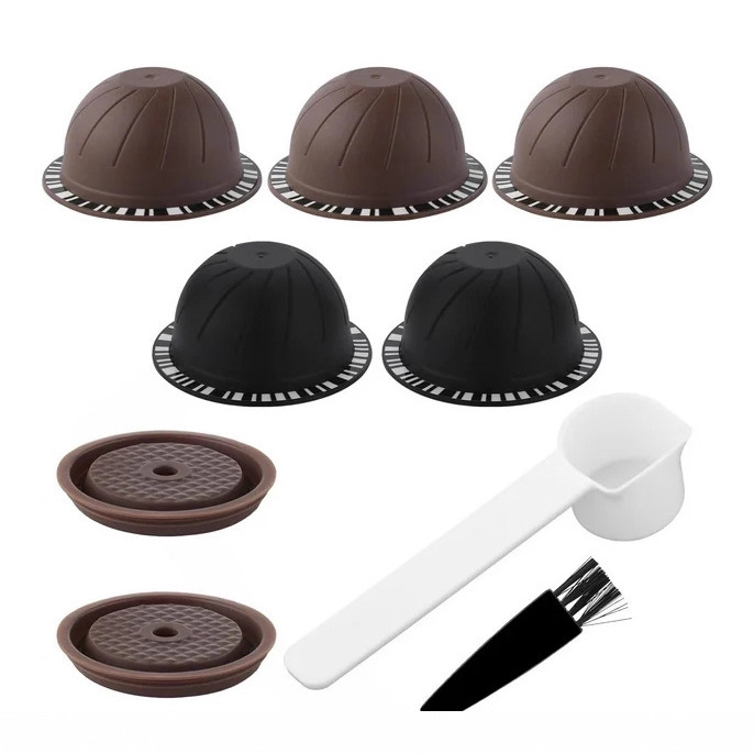 Icafilas autoadhesivo papel de aluminio traje Nespresso vertuo café cápsula cáscara italiana polvo tazón