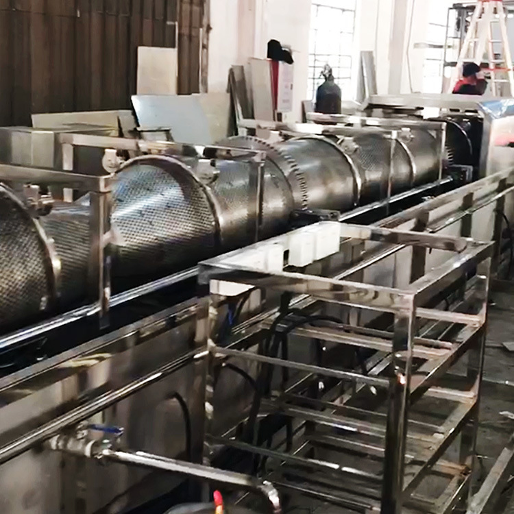 Customized Drum Type Ultrasonic Cleaning Dryer High Power Ultrasonic Cleaning Machine Industrial Cleaning Equipment Processing
