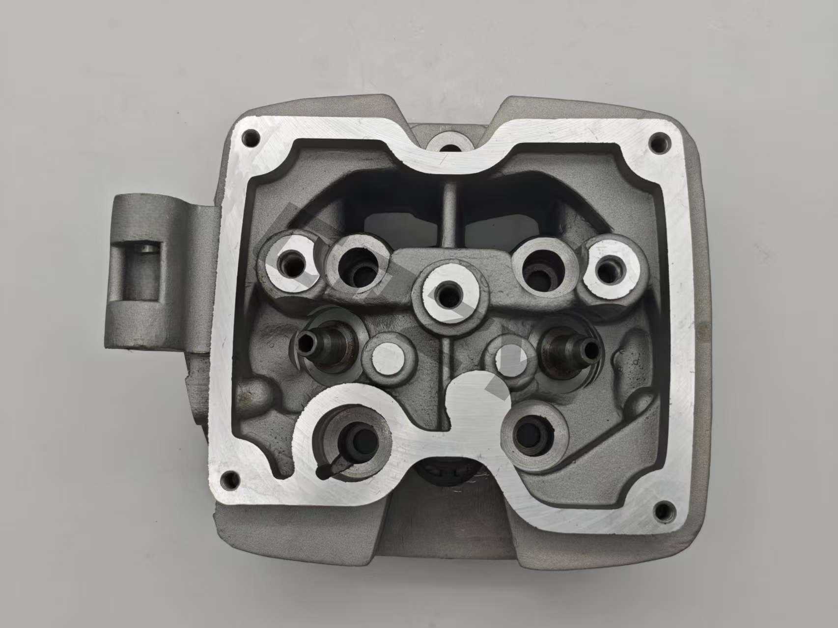 Motorcycle Parts Cylinder Head Assembly Cg125 Square Cylinder Head Square Cylinder Head Assembly Painted Cylinder Head