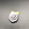 Three dimensional hair accessory handmade non-woven cloth, clothing