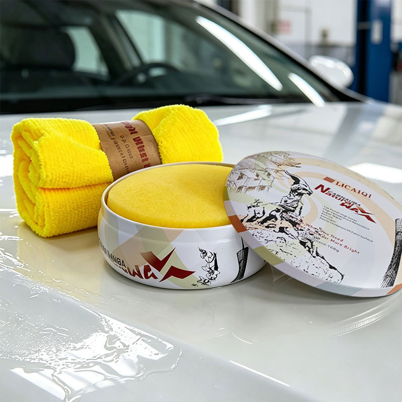 Car wax, solid wax, coating wax, water-repellent wax, polishing wax, stain-removing wax, UV protection wax, acid rain protection wax, Brazilian palm wax, car polish
